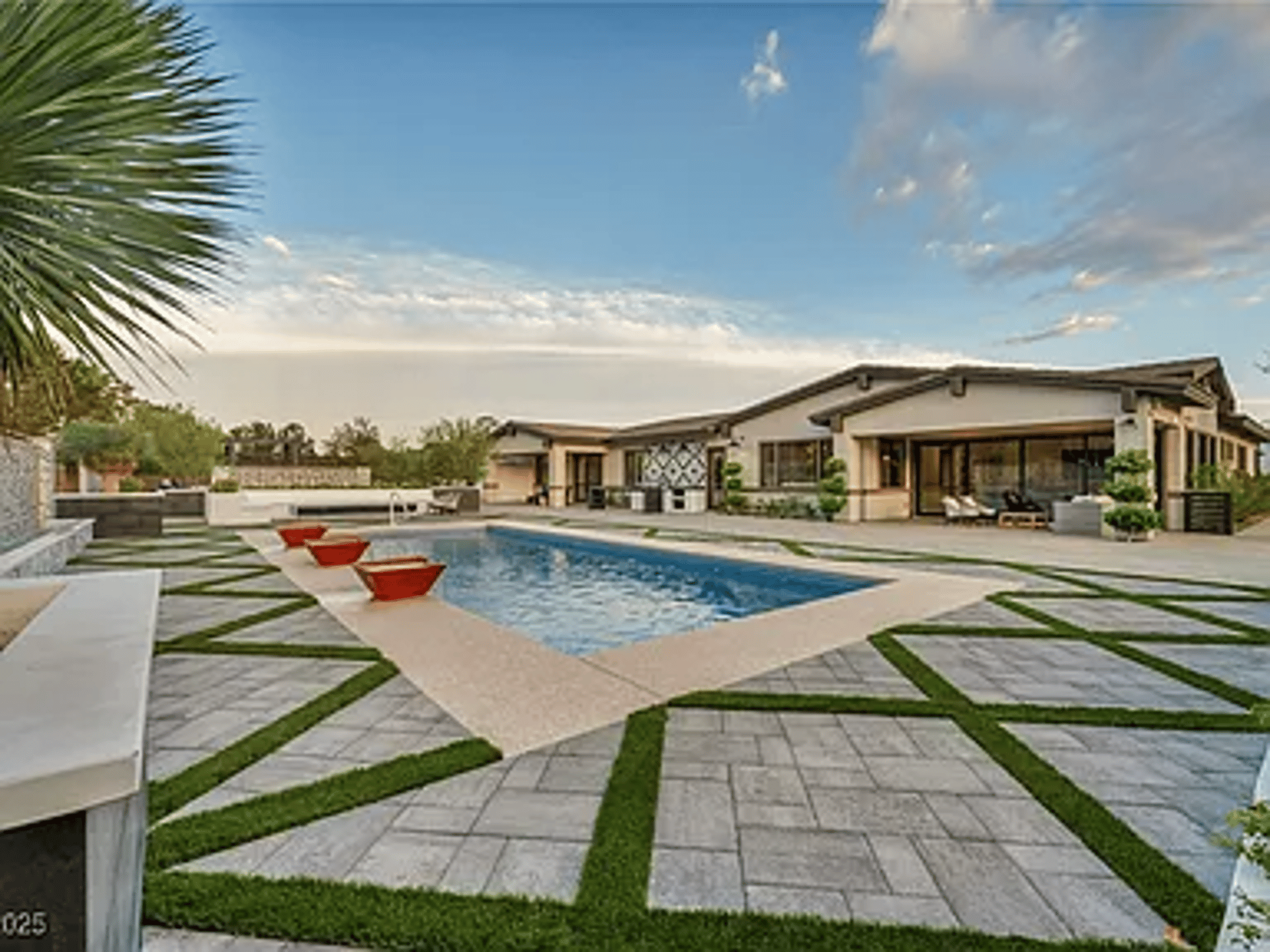 Las Vegas luxury pool home